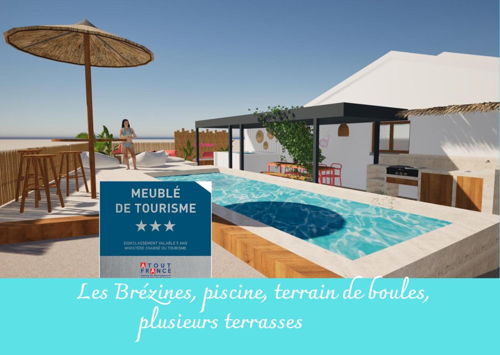 Les Brezines - Maison Clim Terrasse Piscine Au Coeur De Mus Maisoncarreeconciergerie Εξωτερικό φωτογραφία